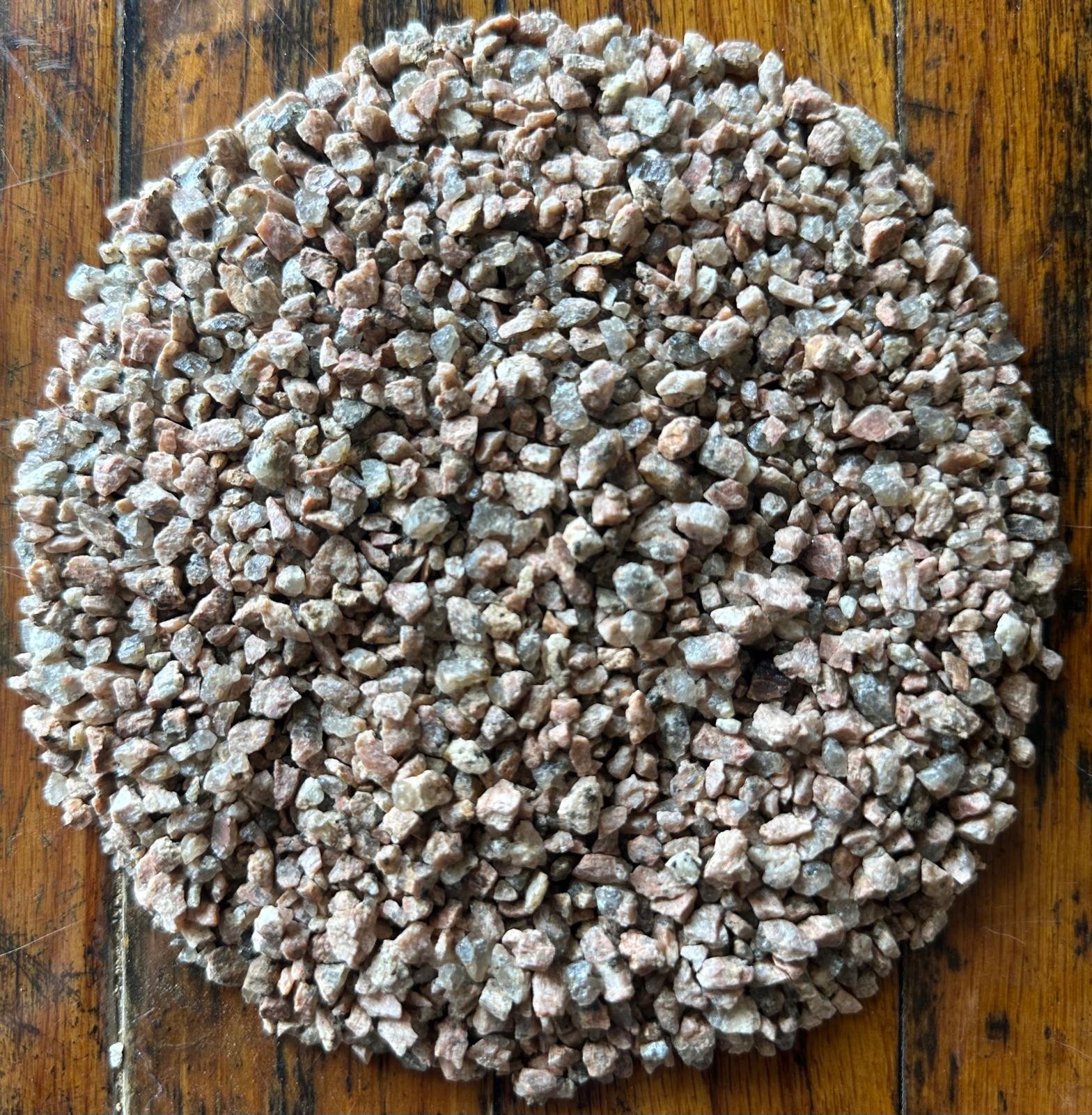 Quarter inch Double Washed Granite