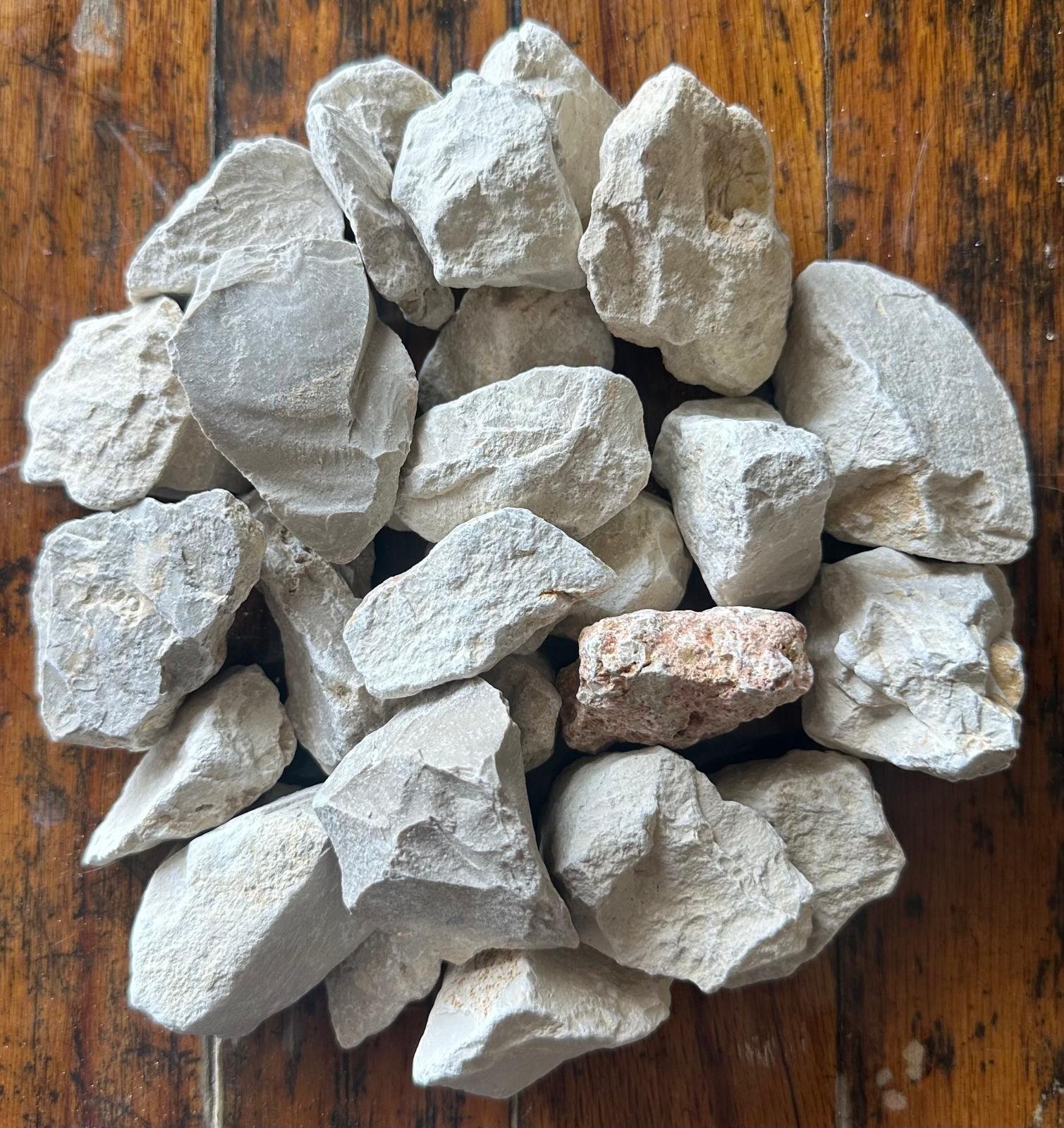 1.5 inch Washed Limestone