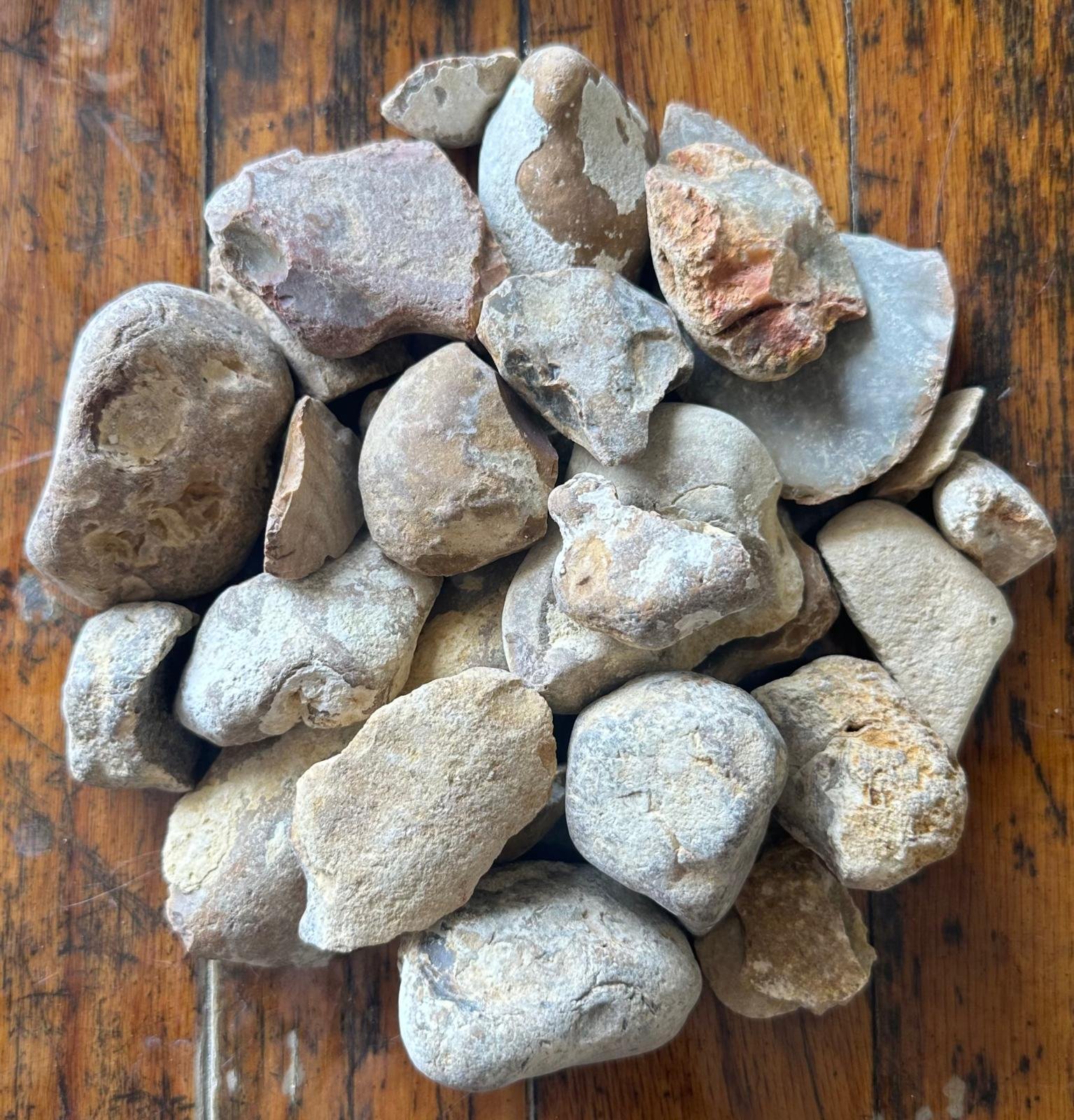 1x2 inch Texas River Rock