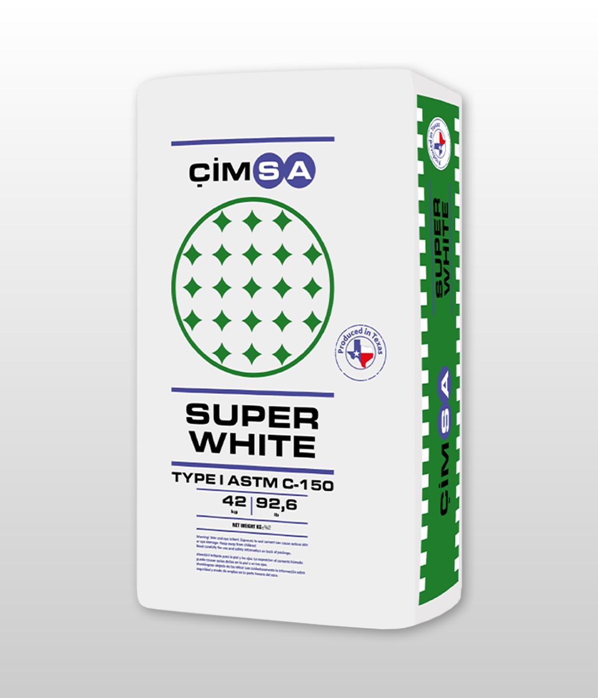 Cimsa Super White Cement Type I