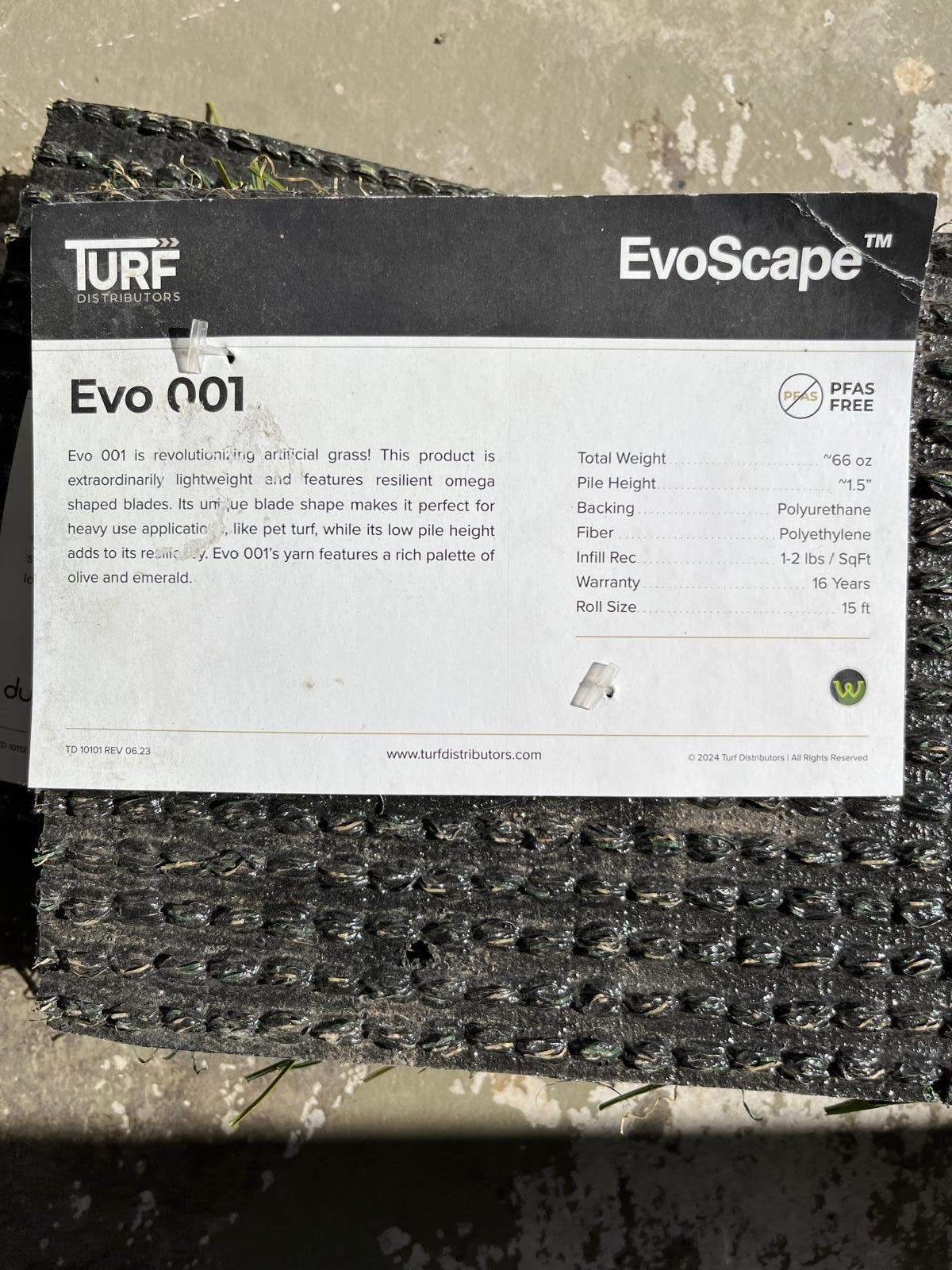 Evo 001 Turf